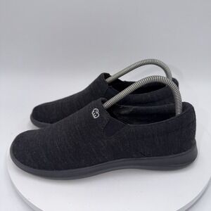 Merinos Women's Slip-On Merino Wool Shoes Black Size 7 US/37 EU Lightweight
